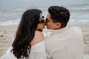 Engagement session at the Beach in La Jolla CA