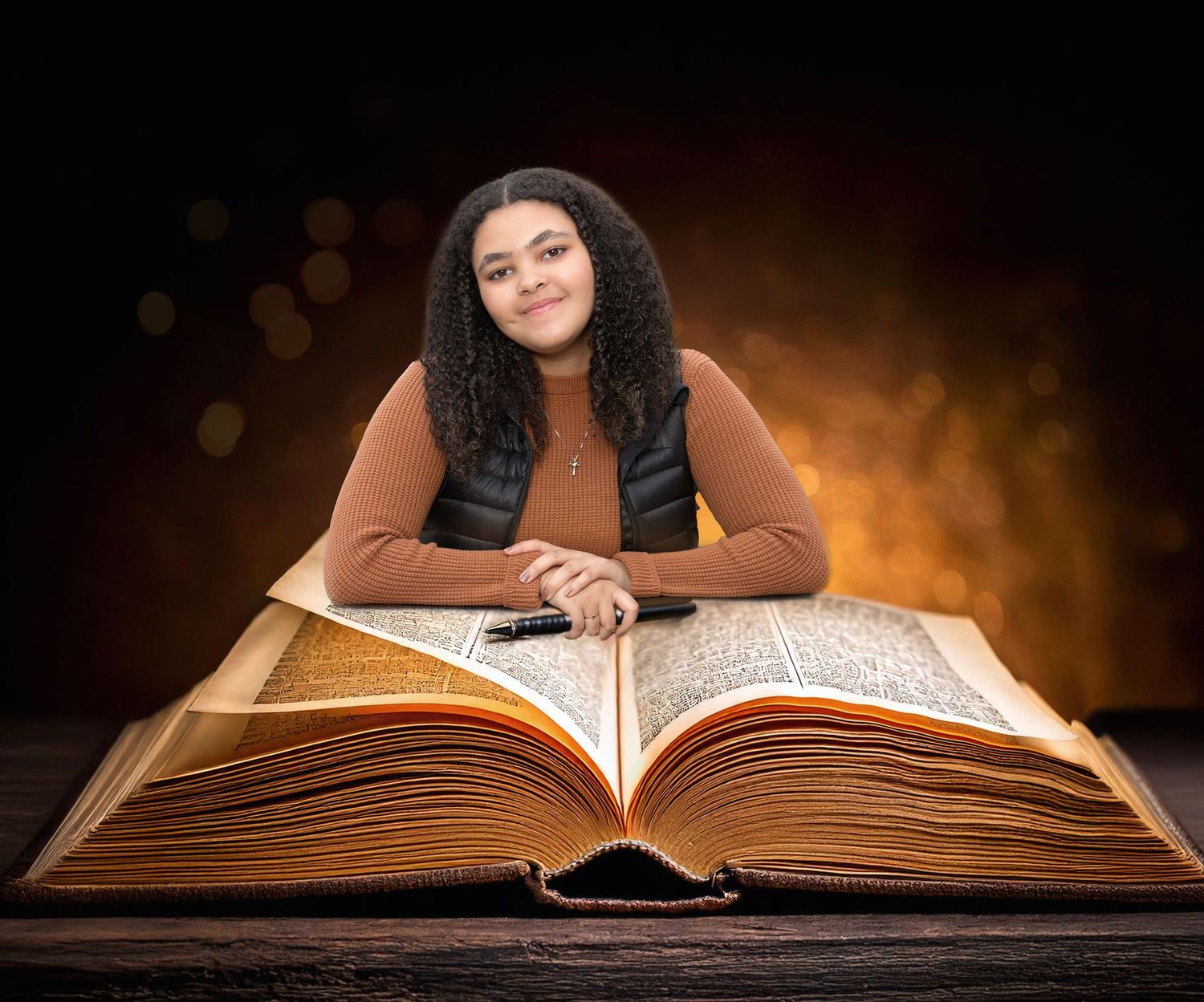 Creative images for high school seniors available on request.