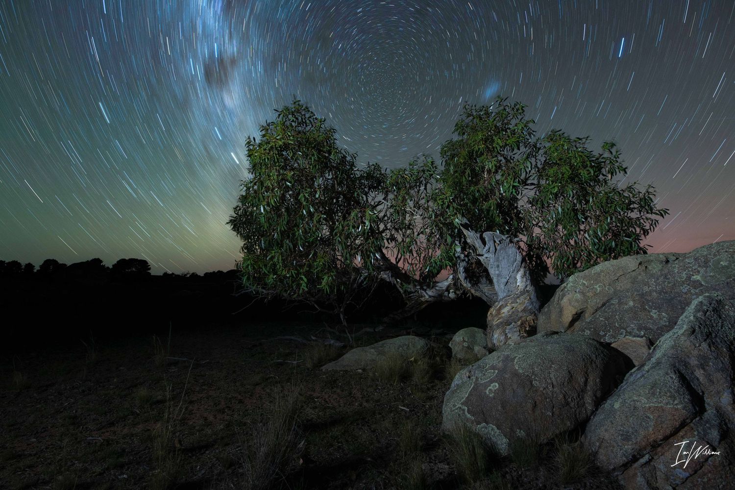 Aurora Australis, Snowy Mountains area