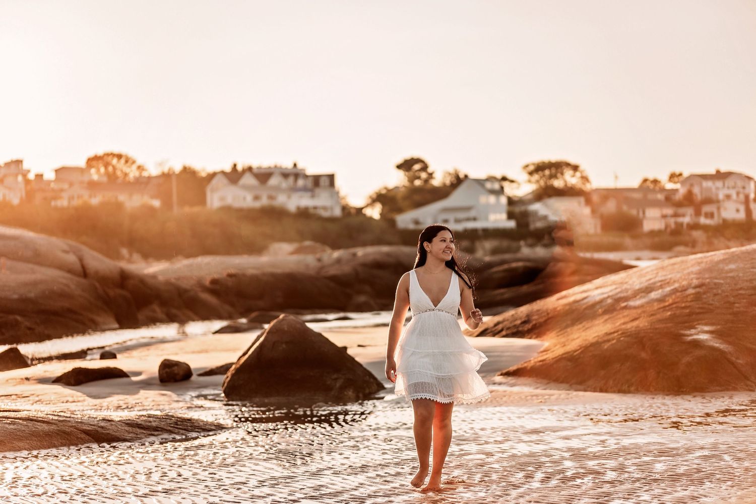 Kristen Leigh Photography Massachusetts Boston & North Shore senior portrait photographer Wingaersheek Beach Coastal portrait session