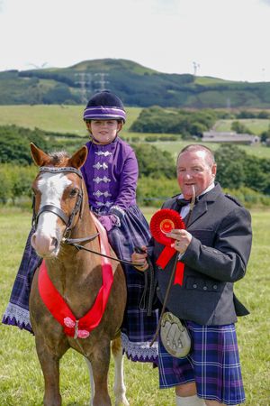 1st please horse and human at show