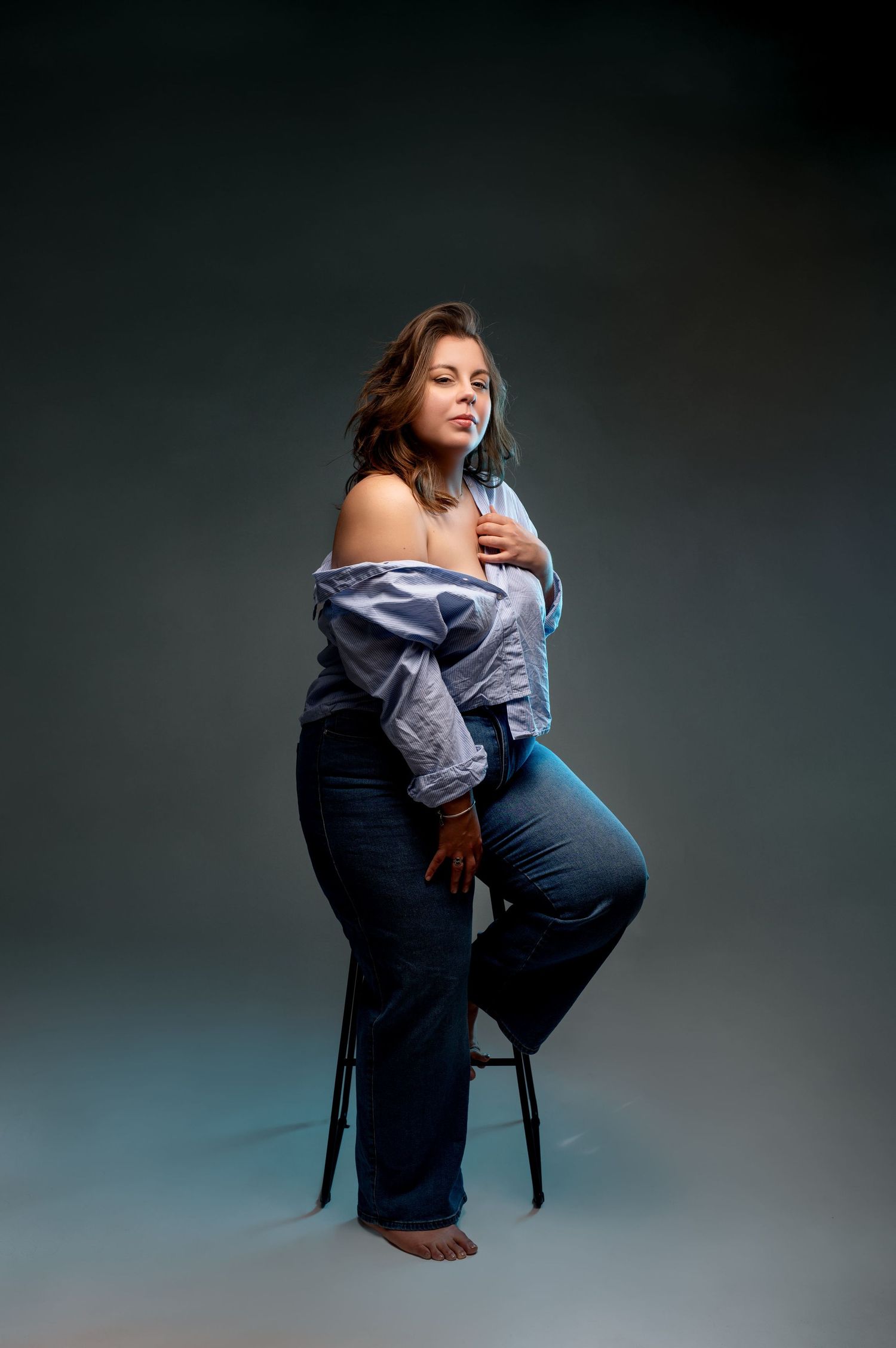 Photographie femme au studio à Villers Saint Barthélémy proche Beauvais (Oise)