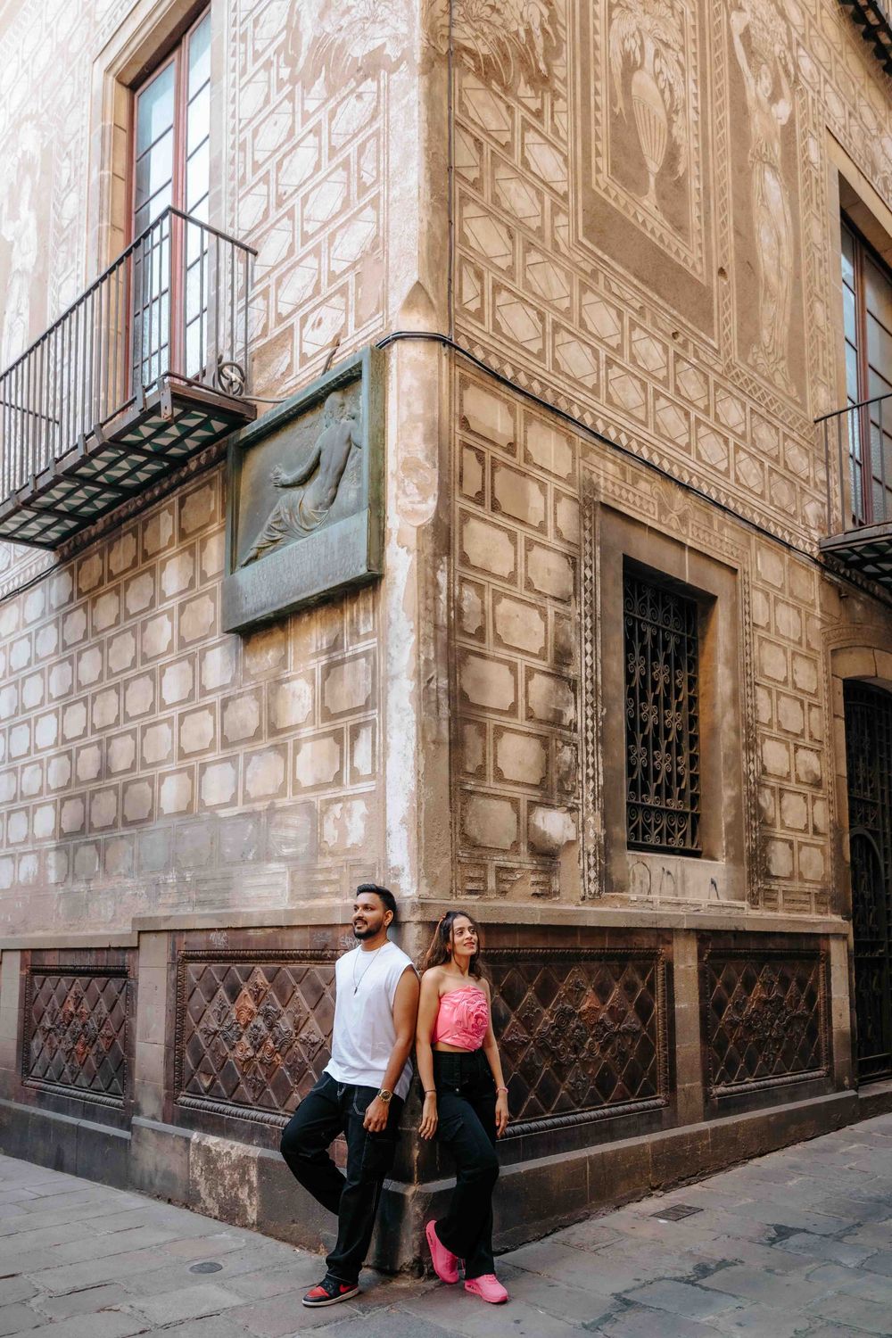 Morning engagement session Barcelona