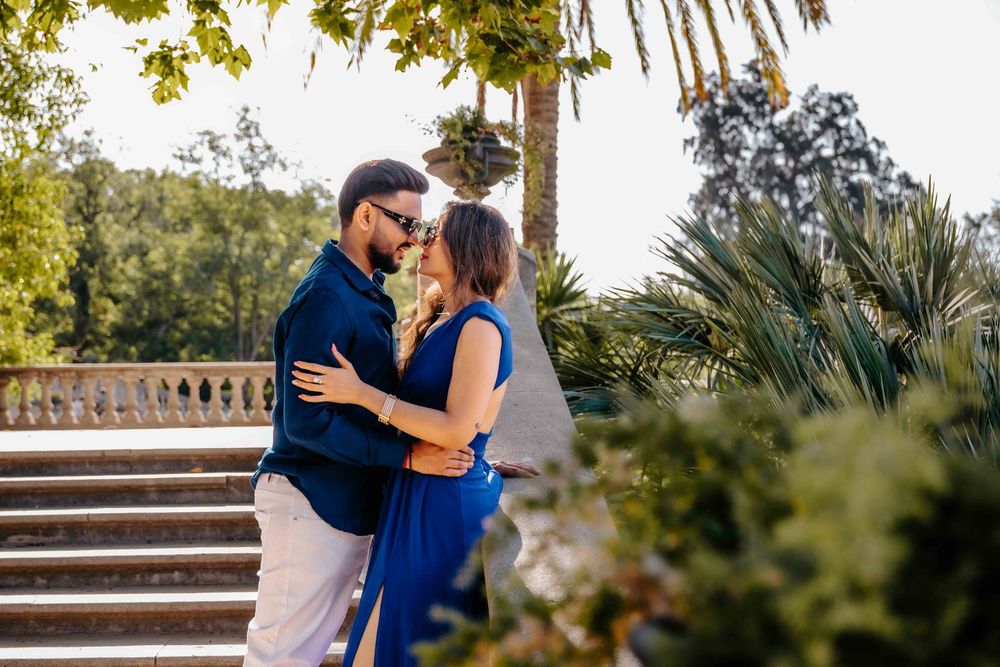 Engagement photoshoot Ciutadella Park Barcelona
