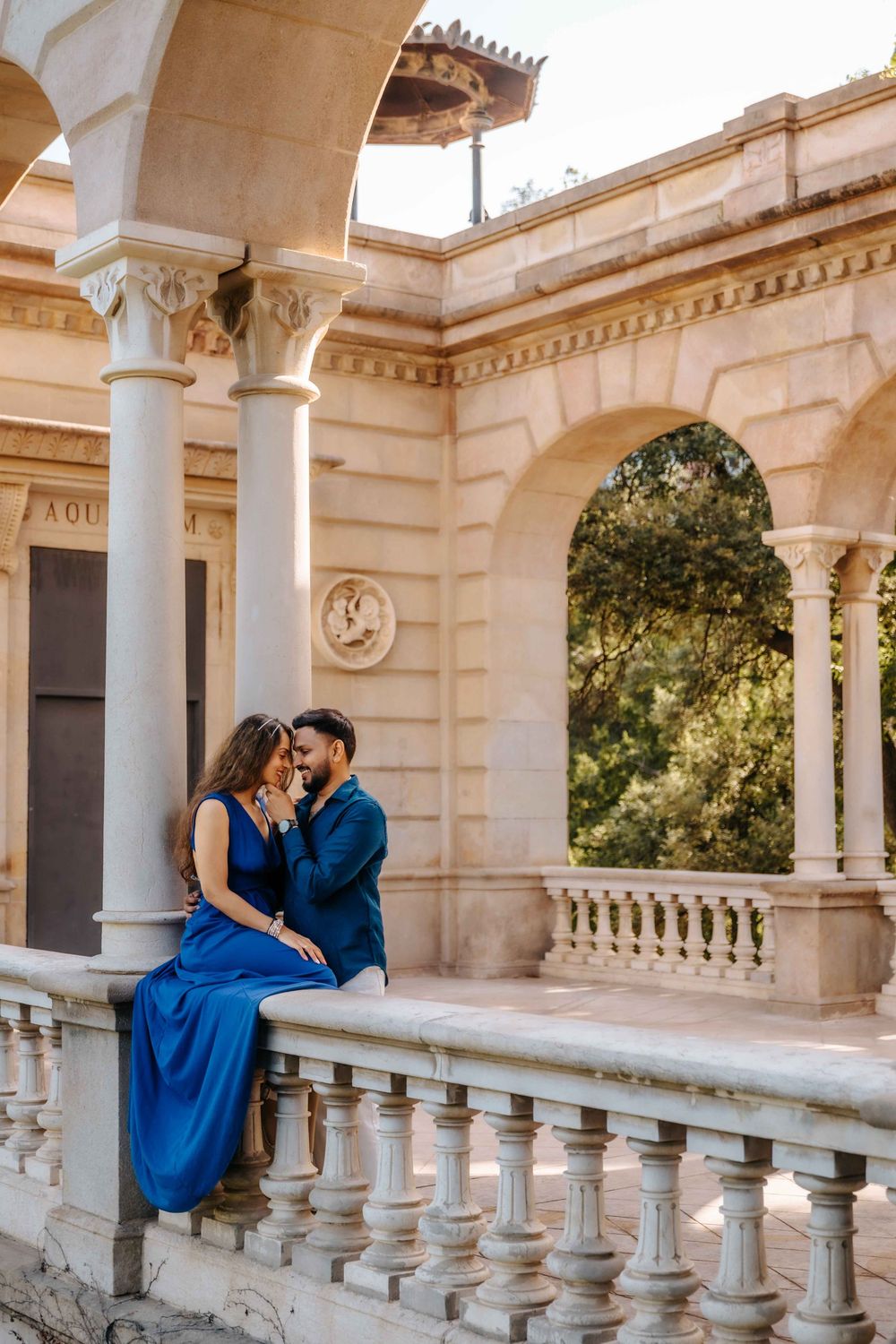 Morning couple photoshoot Barcelona