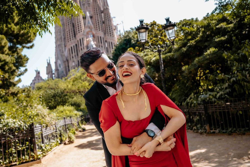Romantic photoshoot Barcelona