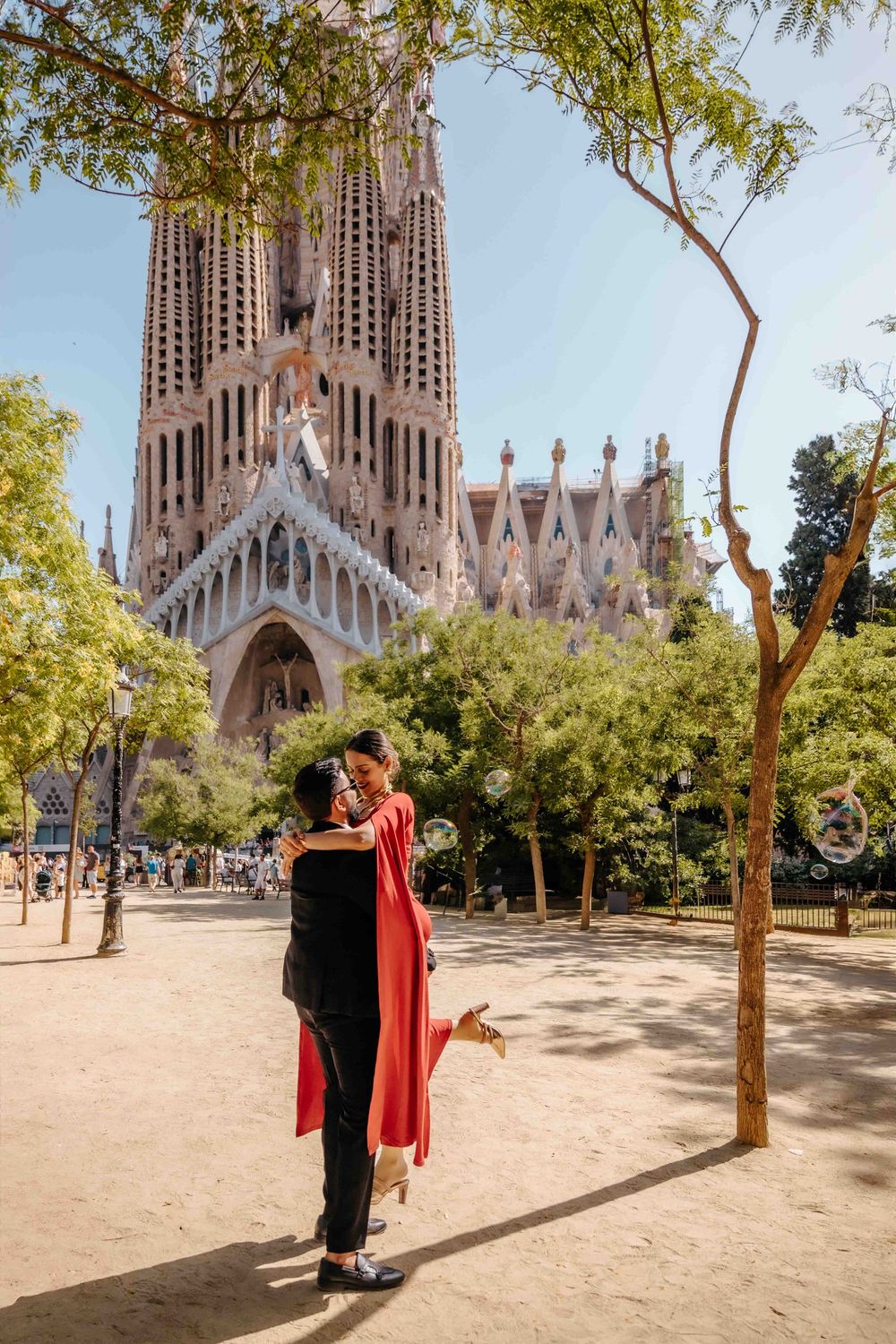 Sagrada Familia engagement session