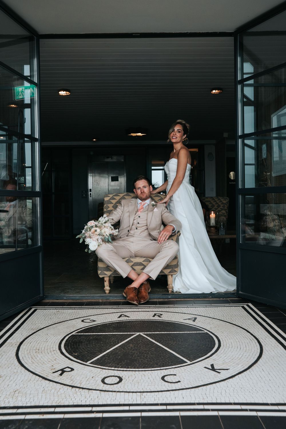 Gara Rock wedding photographer