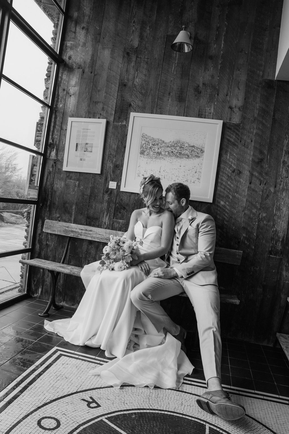 Gara Rock wedding photographer