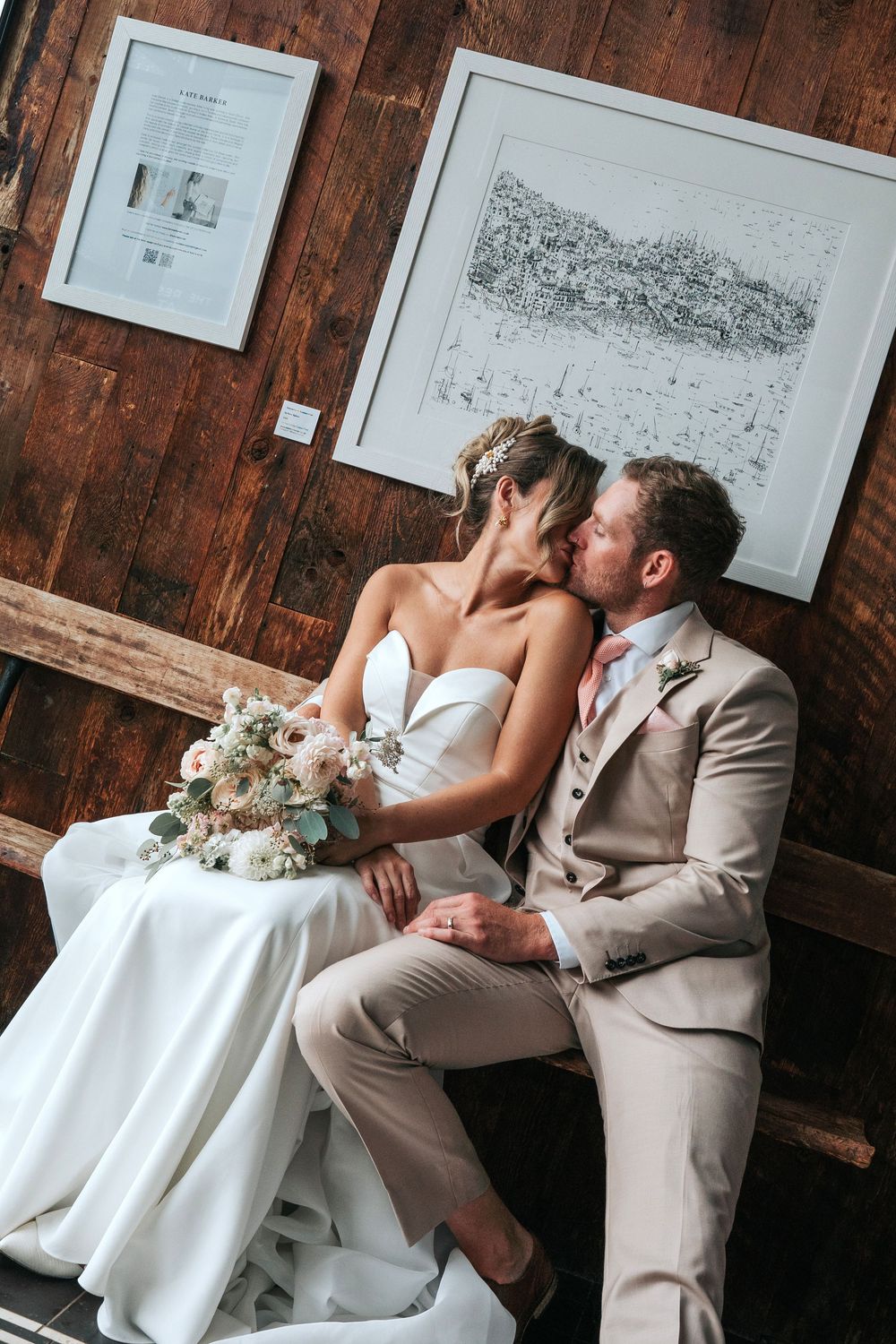 Gara Rock wedding photographer