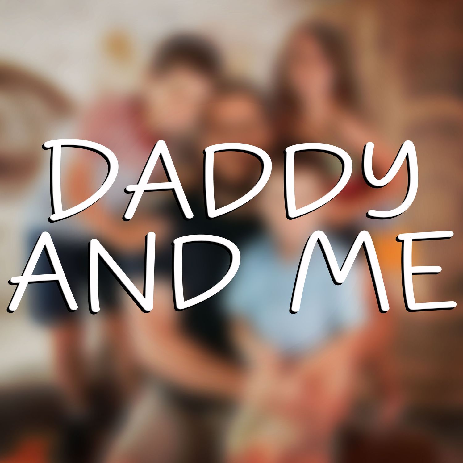Decorative text overlay with blurred background and warm tones.