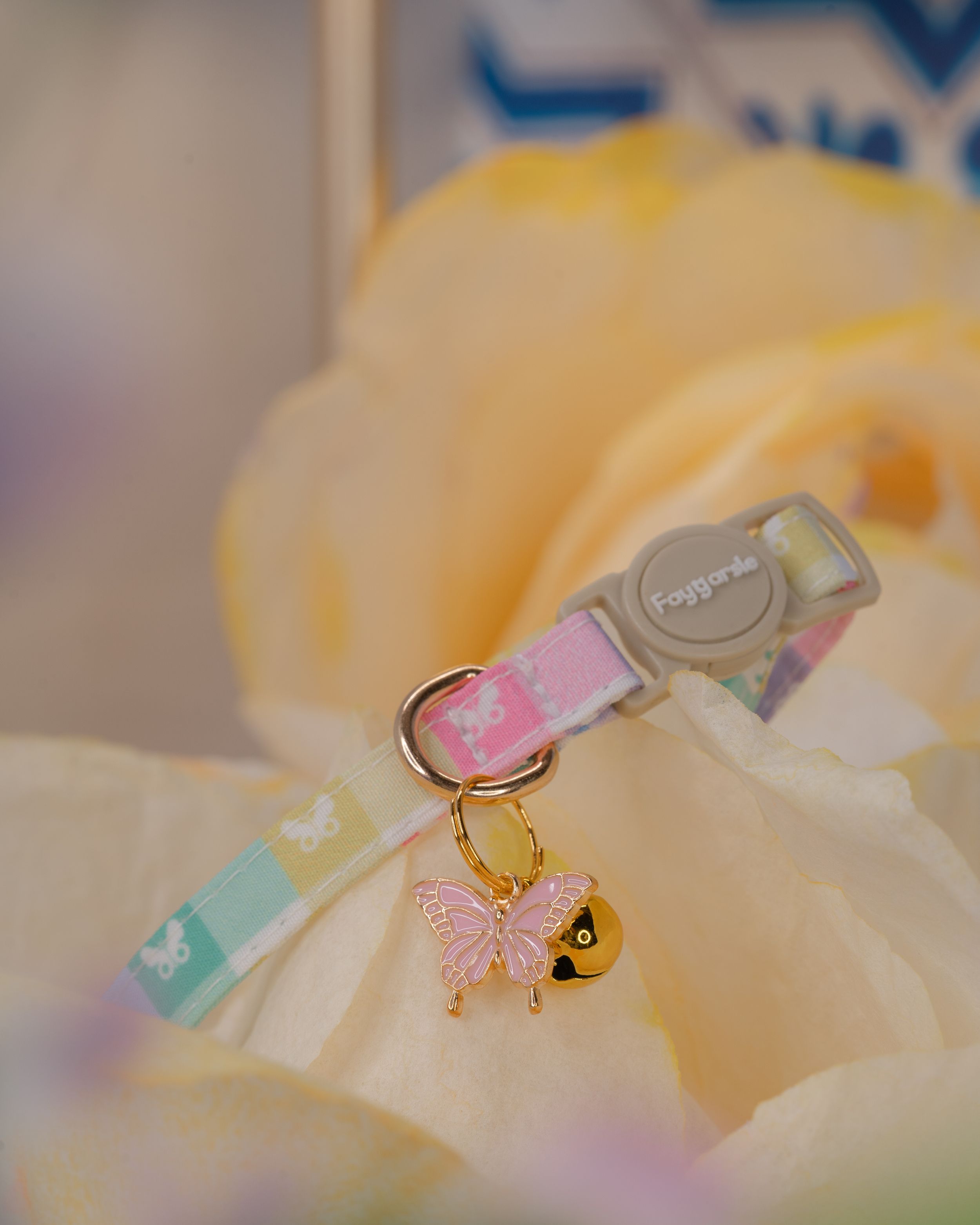 butterfly dog collar