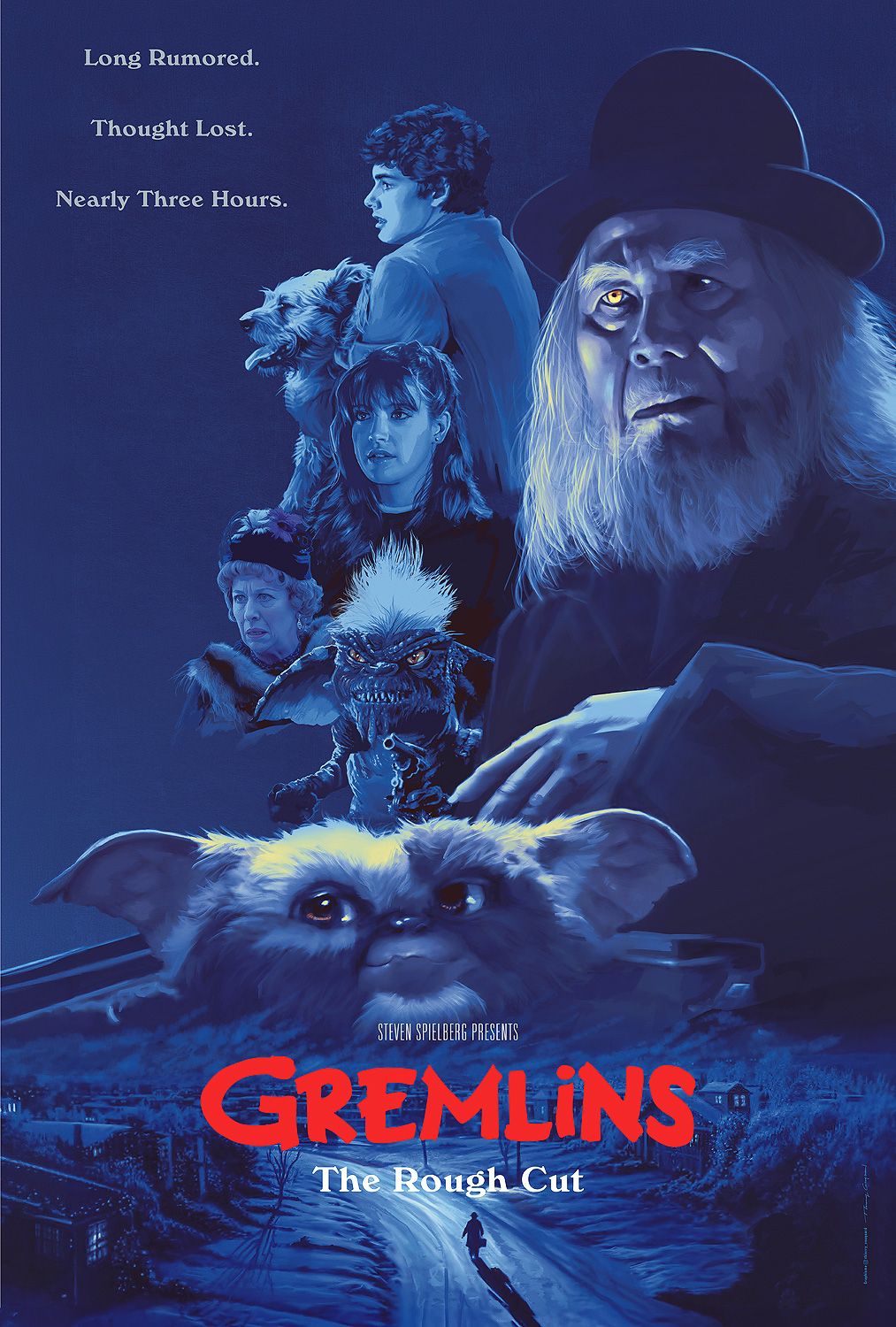 The Gremlins Rough Cut poster Thierry Couquard