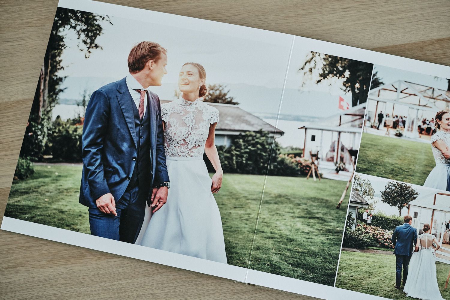 TLOOK photographe de mariage de style documentaire, album de qualité