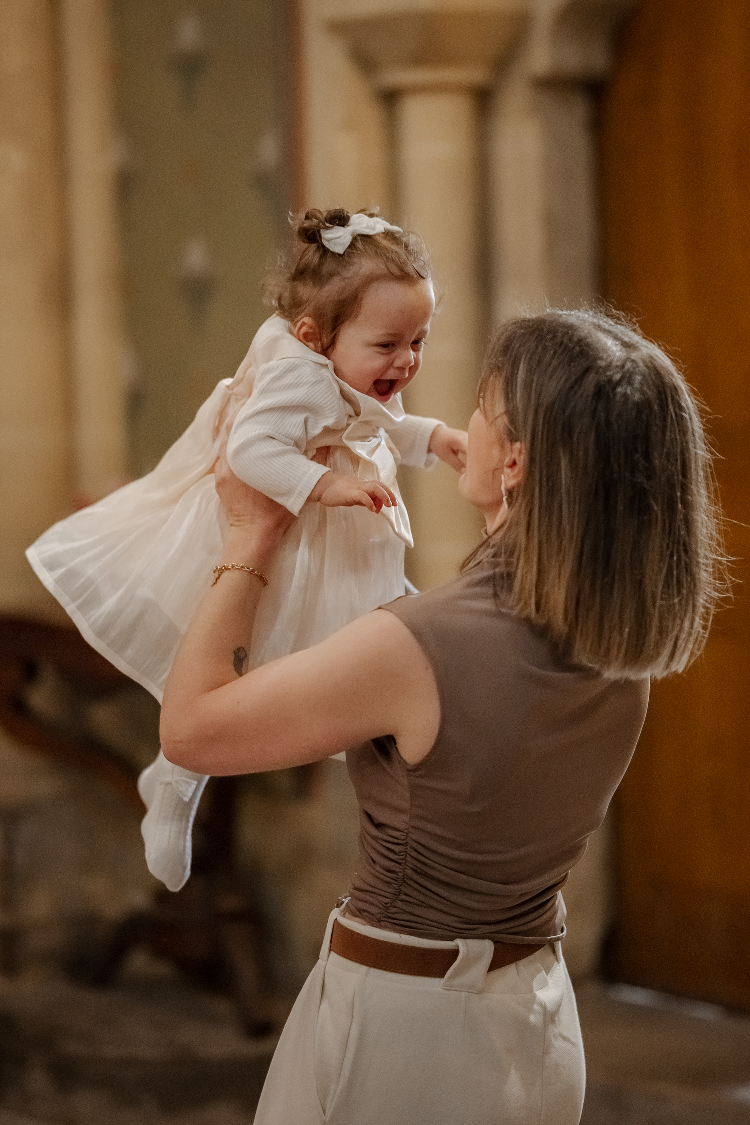 Portrait d'une mère et son enfant