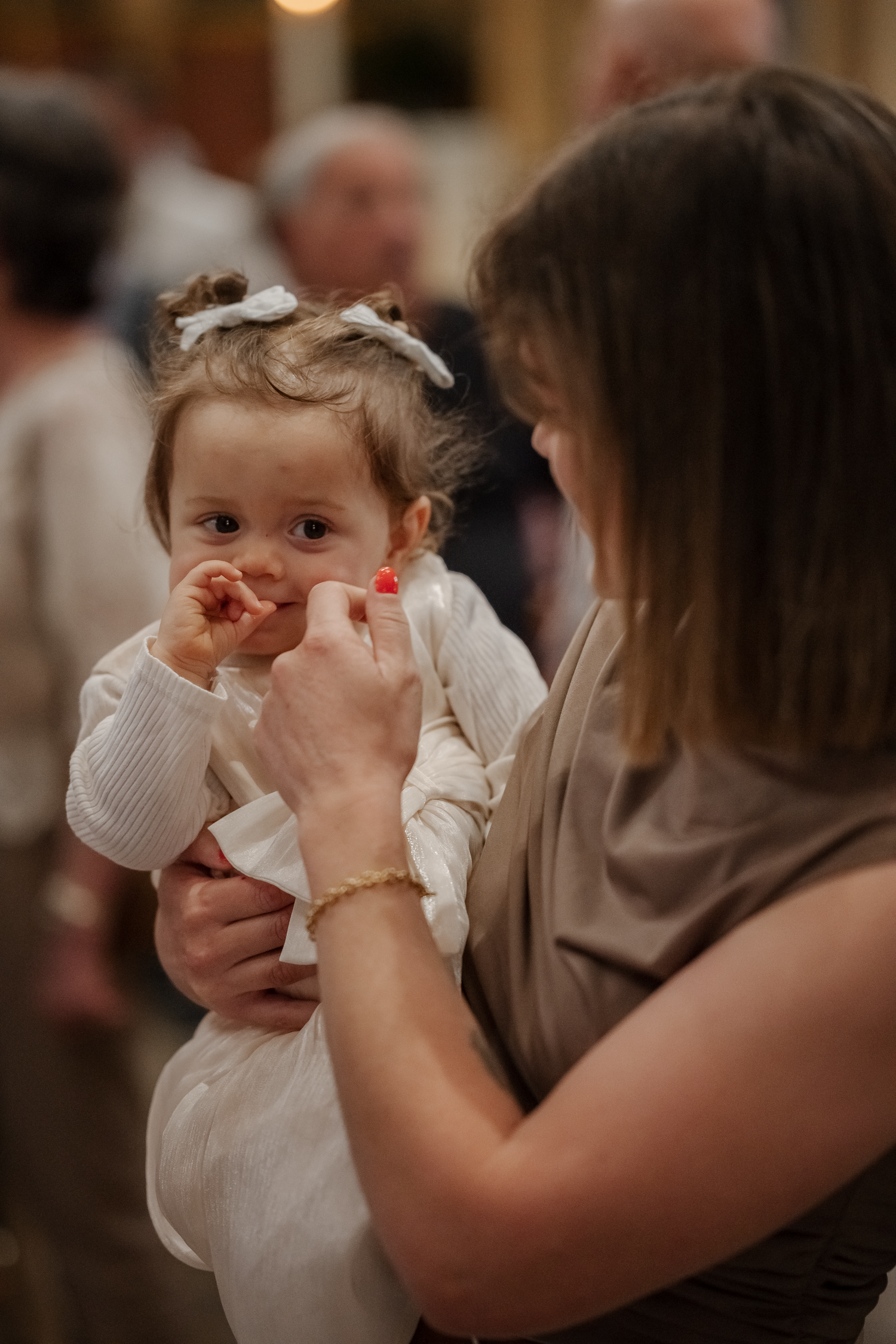 Portrait d'une mère et son enfant
