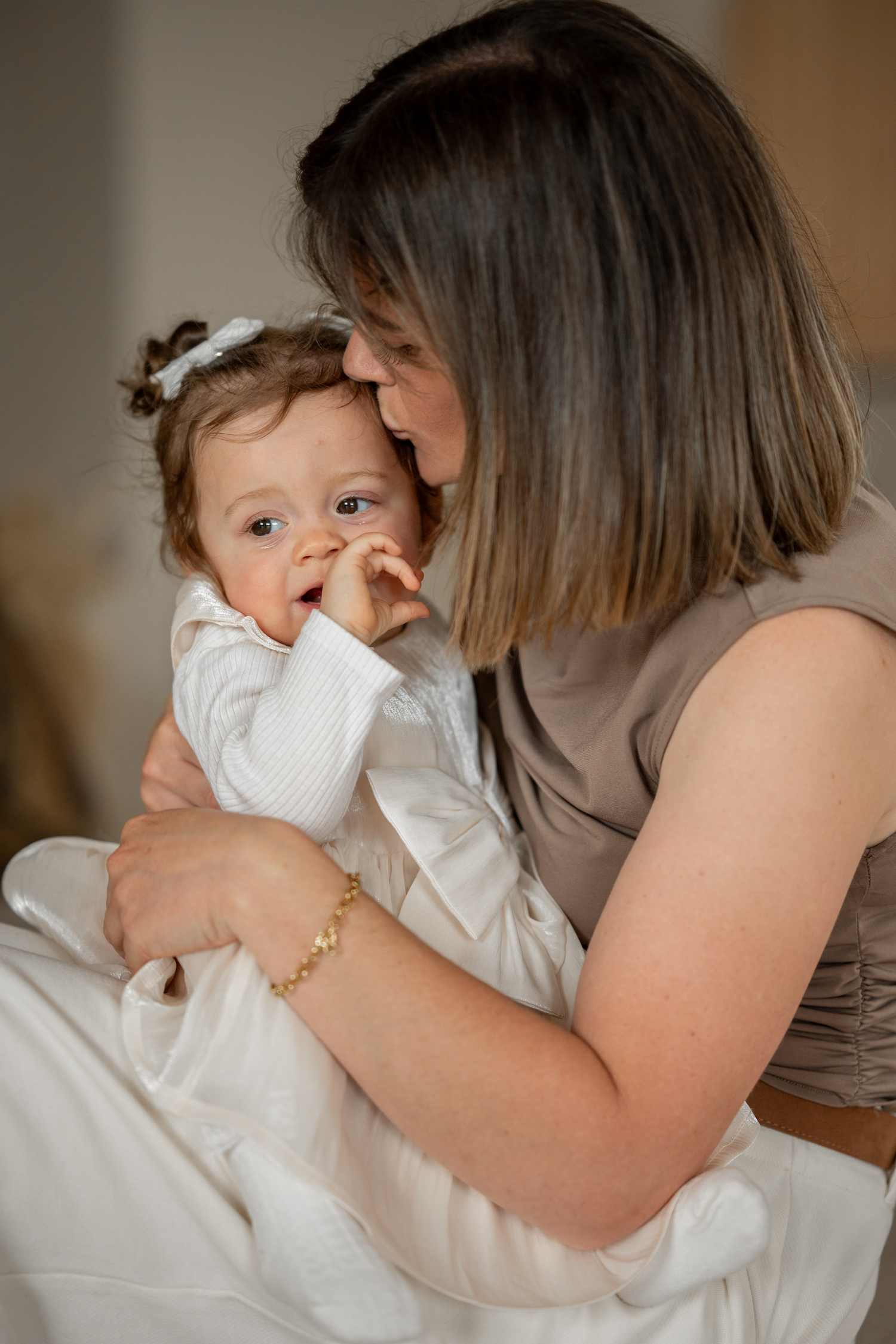 Portrait d'une mère et son enfant