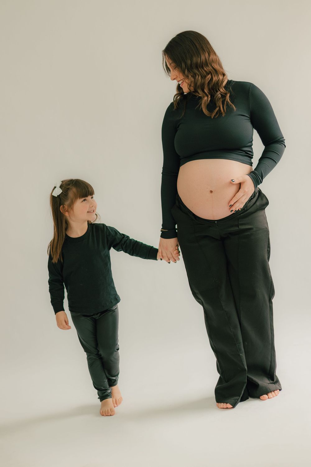 ensaio sessão gestante estúdio barriga look para ensaio