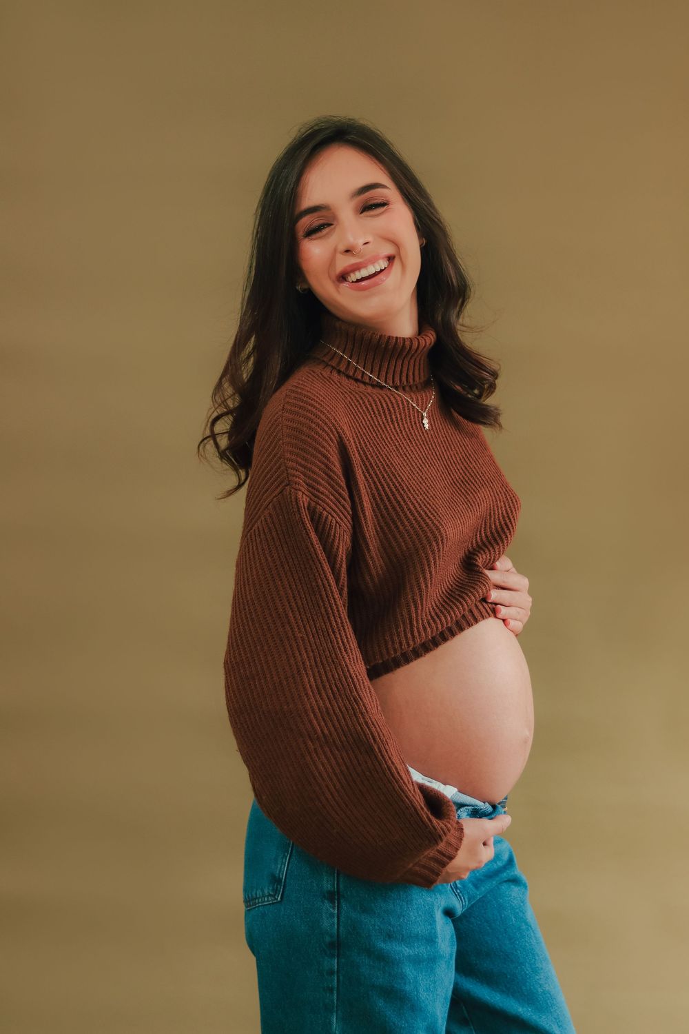 ensaio sessão gestante estúdio barriga look para ensaio