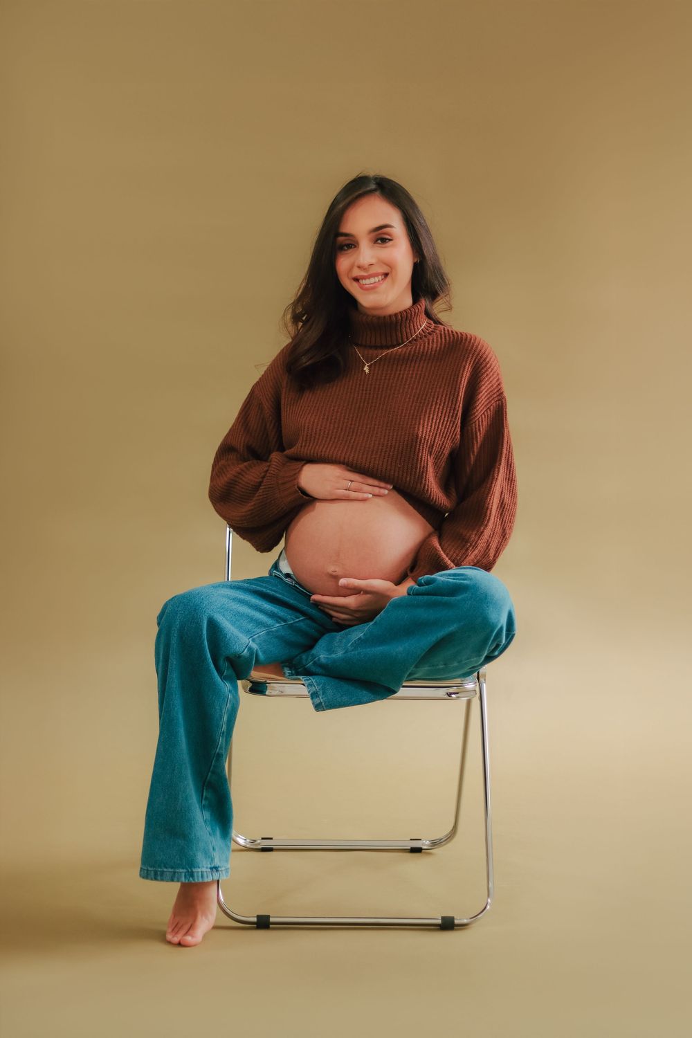 ensaio sessão gestante estúdio barriga look para ensaio