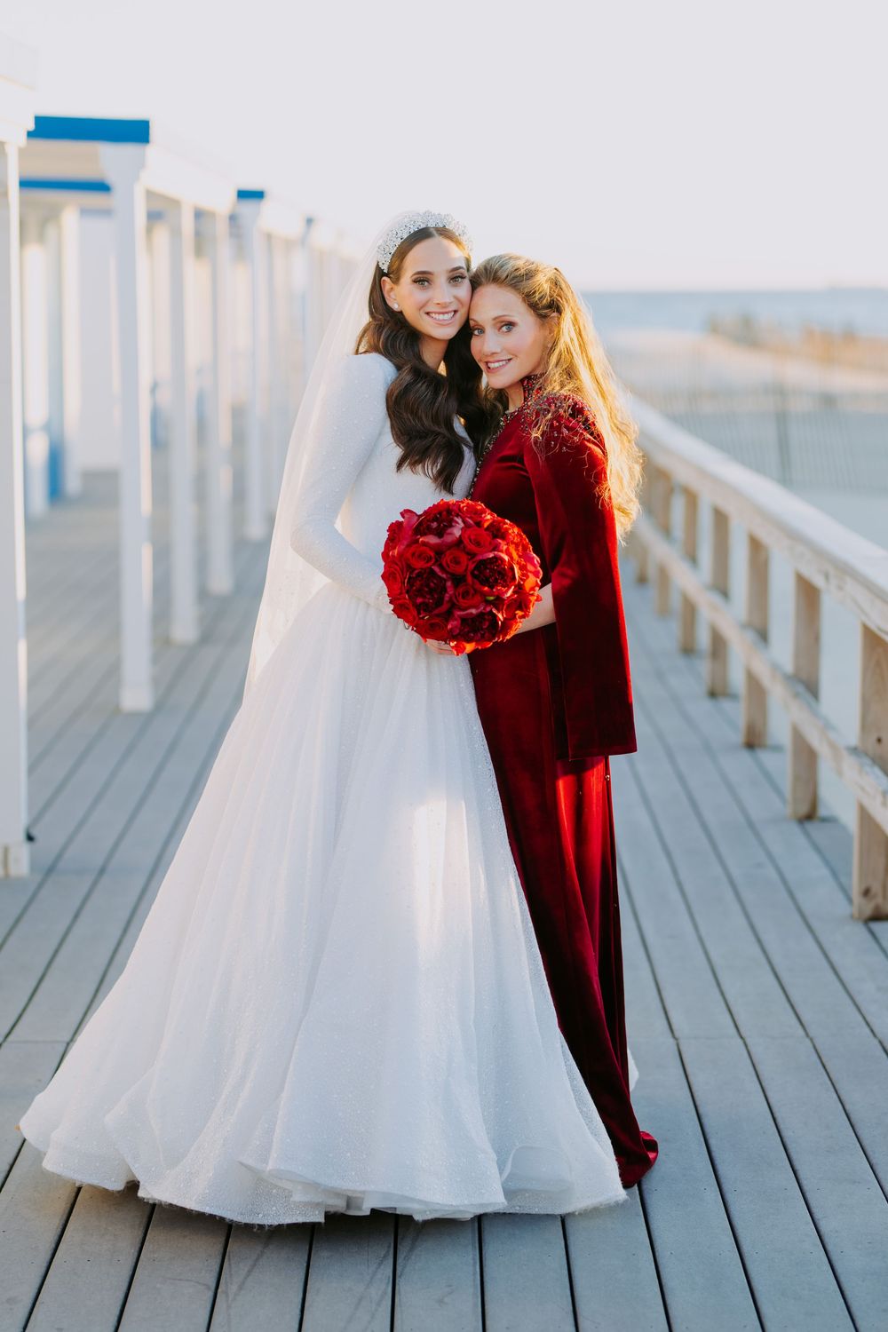 Emotional Jewish wedding family moment photographed in documentary style by Uri Arnson Wedding Photography in NJ.