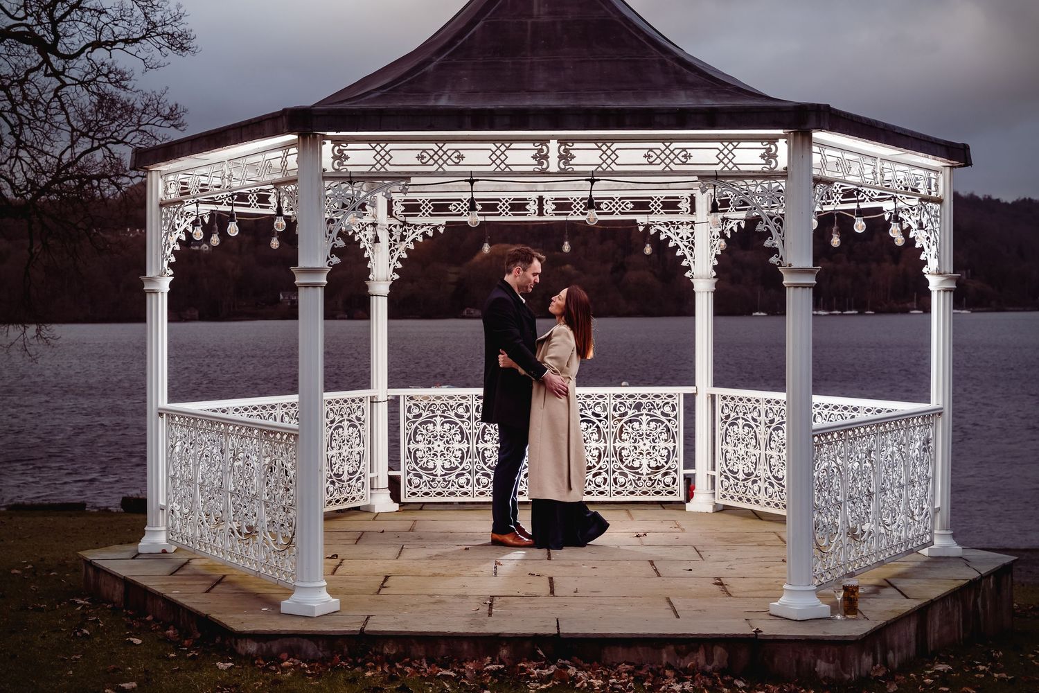Storrs Hall Garden Pavilion wedding ceremony