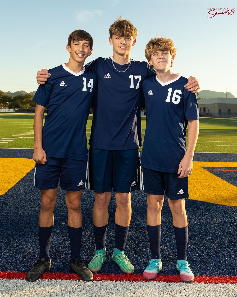 Team Banner Pictures by Anjeanette Photography Graduation High School Seniors AZ Sports  Phoenix Arizona