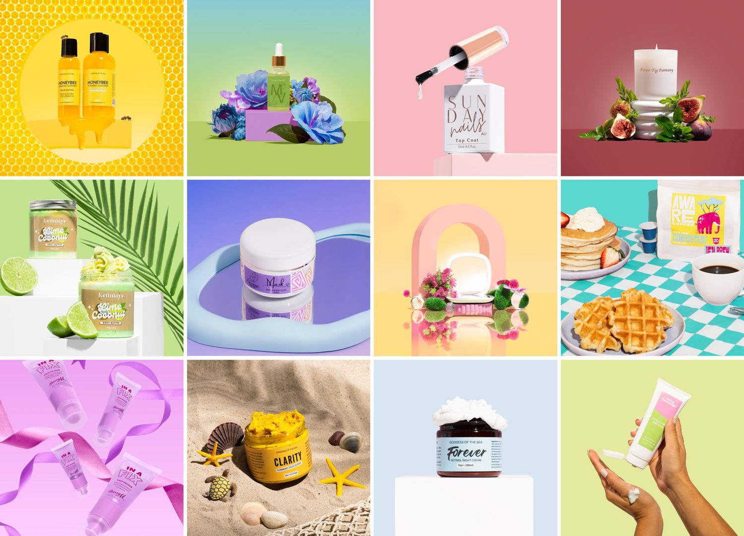 Nikolina Photography x Exposure Studio, product photography.