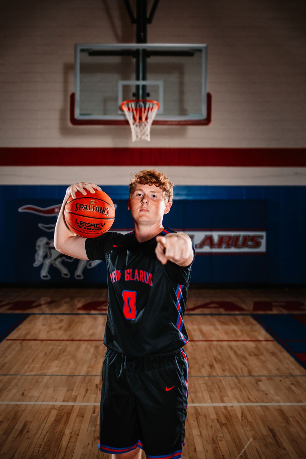 Senior Sport Photography, New Glarus, WI.