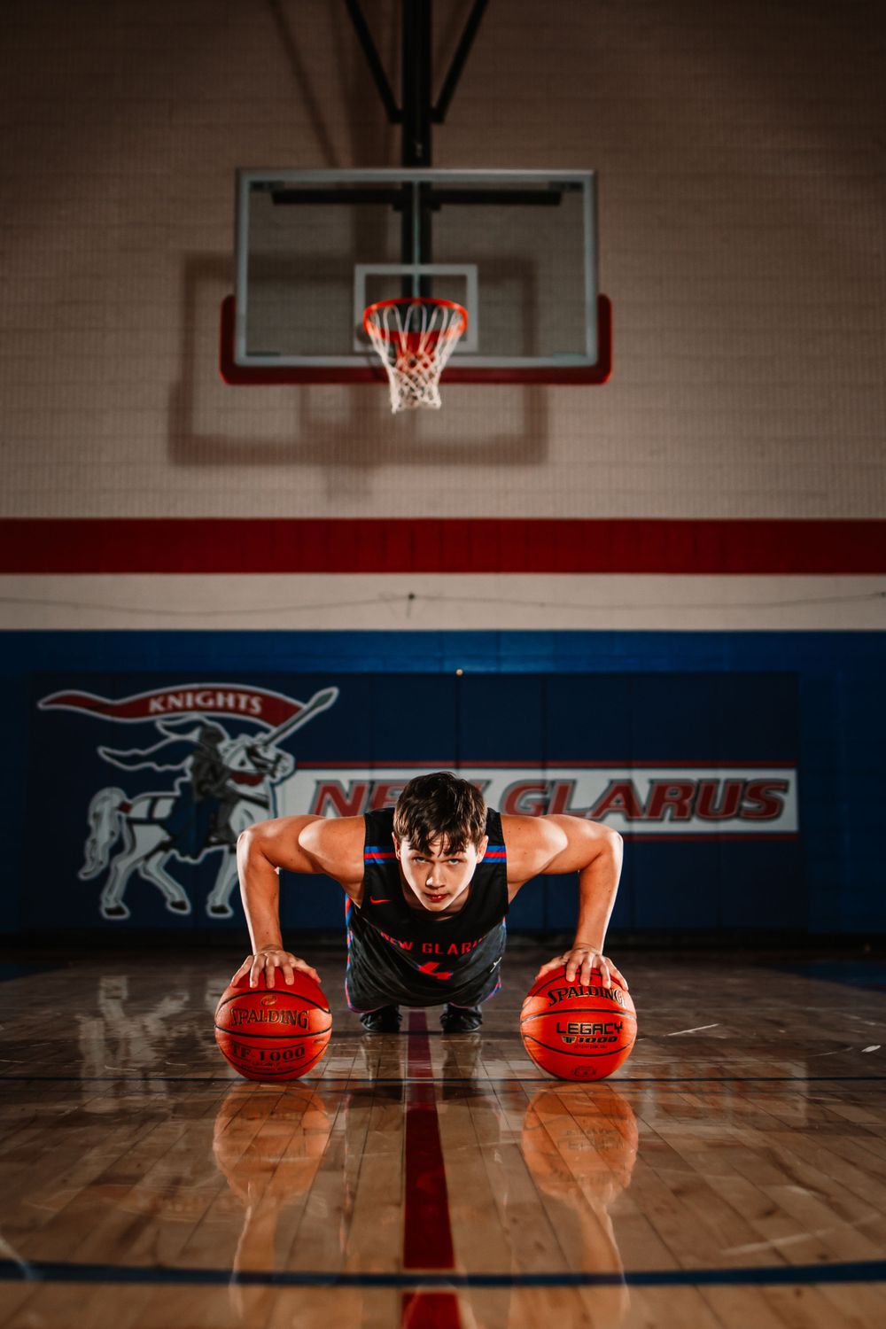 Senior Sport Photography, New Glarus, WI.