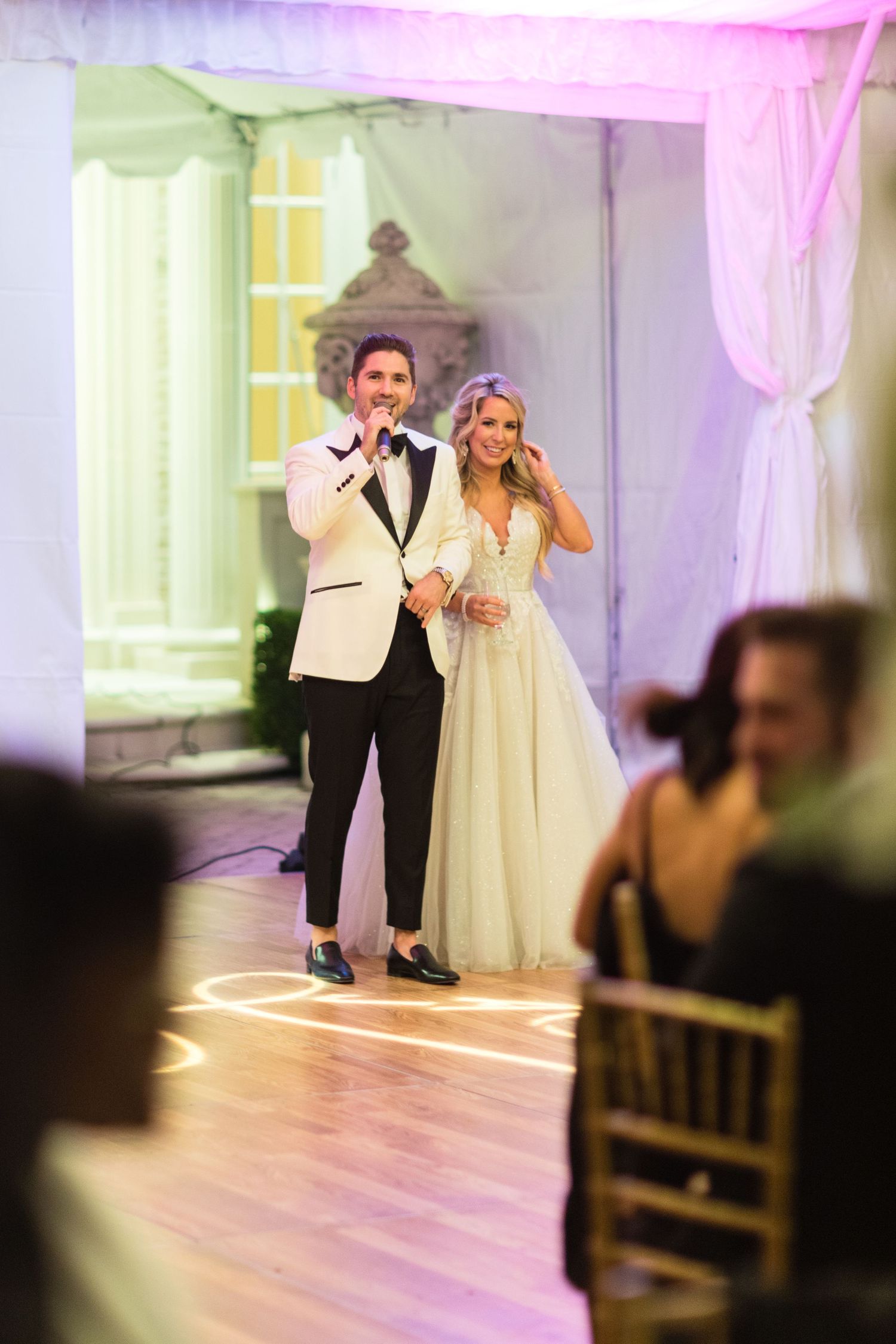 Ashley + Jarred | Zuccari Wedding | © Carly Arnwine Photography | PriscillaMBeauty | RSVP Catering | The Vow Boutique | Flowers at 38