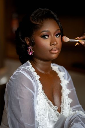 bridal portrait