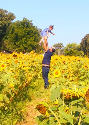 Sunflower event Franklinton, NC