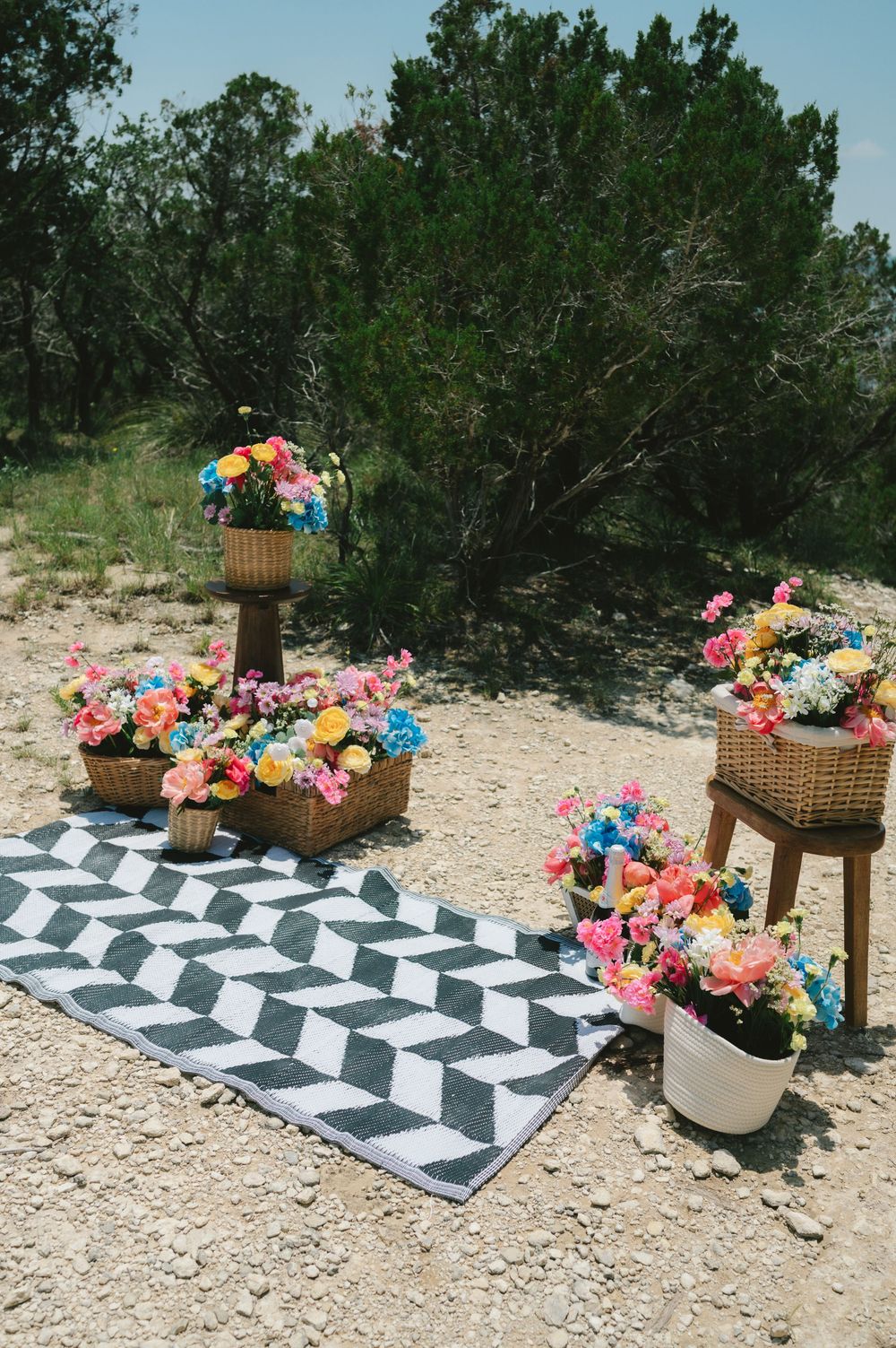 Surprise proposal and engagement photography in Canyon Lake, Texas