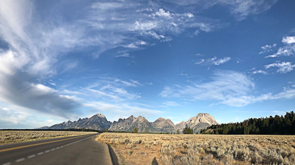 Grand Tetons National Park Wyoming in the Summer