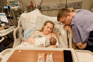 birth photographer at Dupont Hospital with Tiffany Bergamino Photography