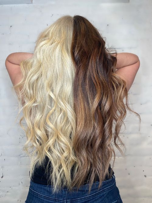 Split dye.