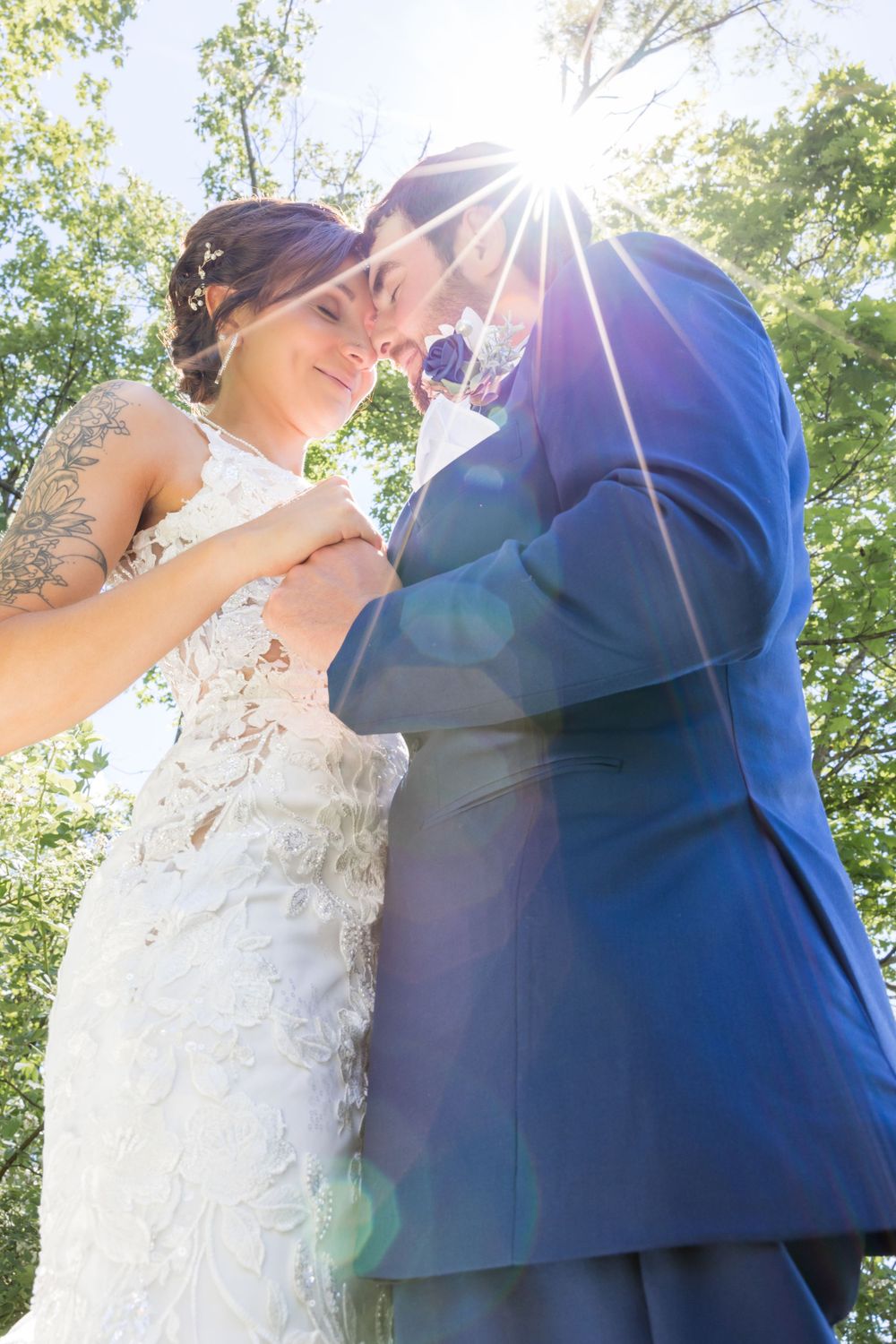 The Willow Johnstown wedding photo