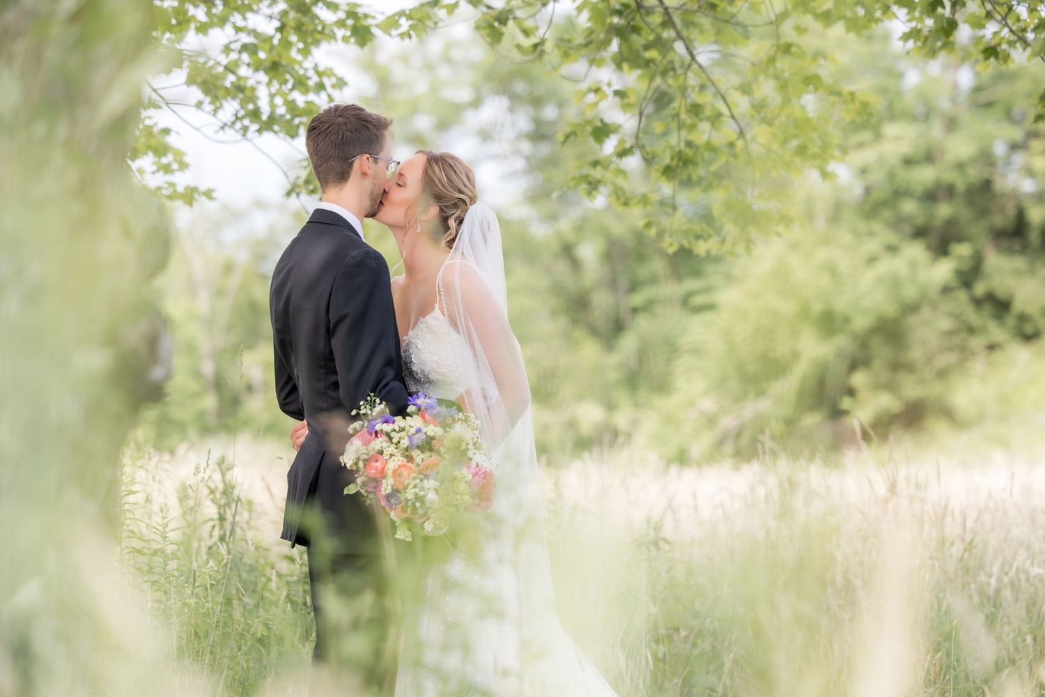 a wedding day photo n Pennsylvania