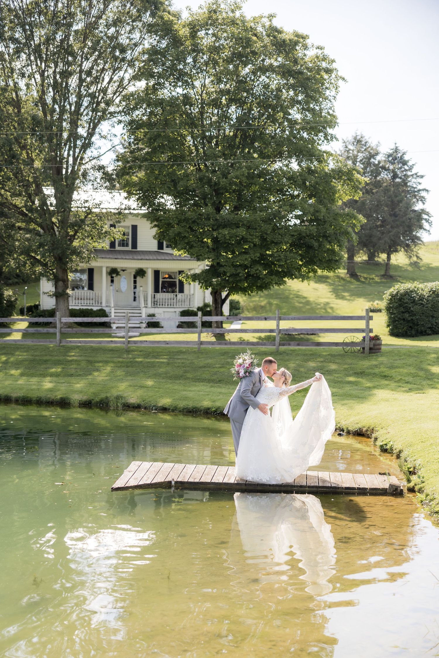 wedding photography in northern Cambria, pa at Joiner Farms by Edward Jacob Photography
