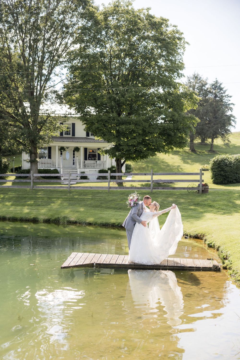 wedding photography in northern Cambria, pa at Joiner Farms by Edward Jacob Photography