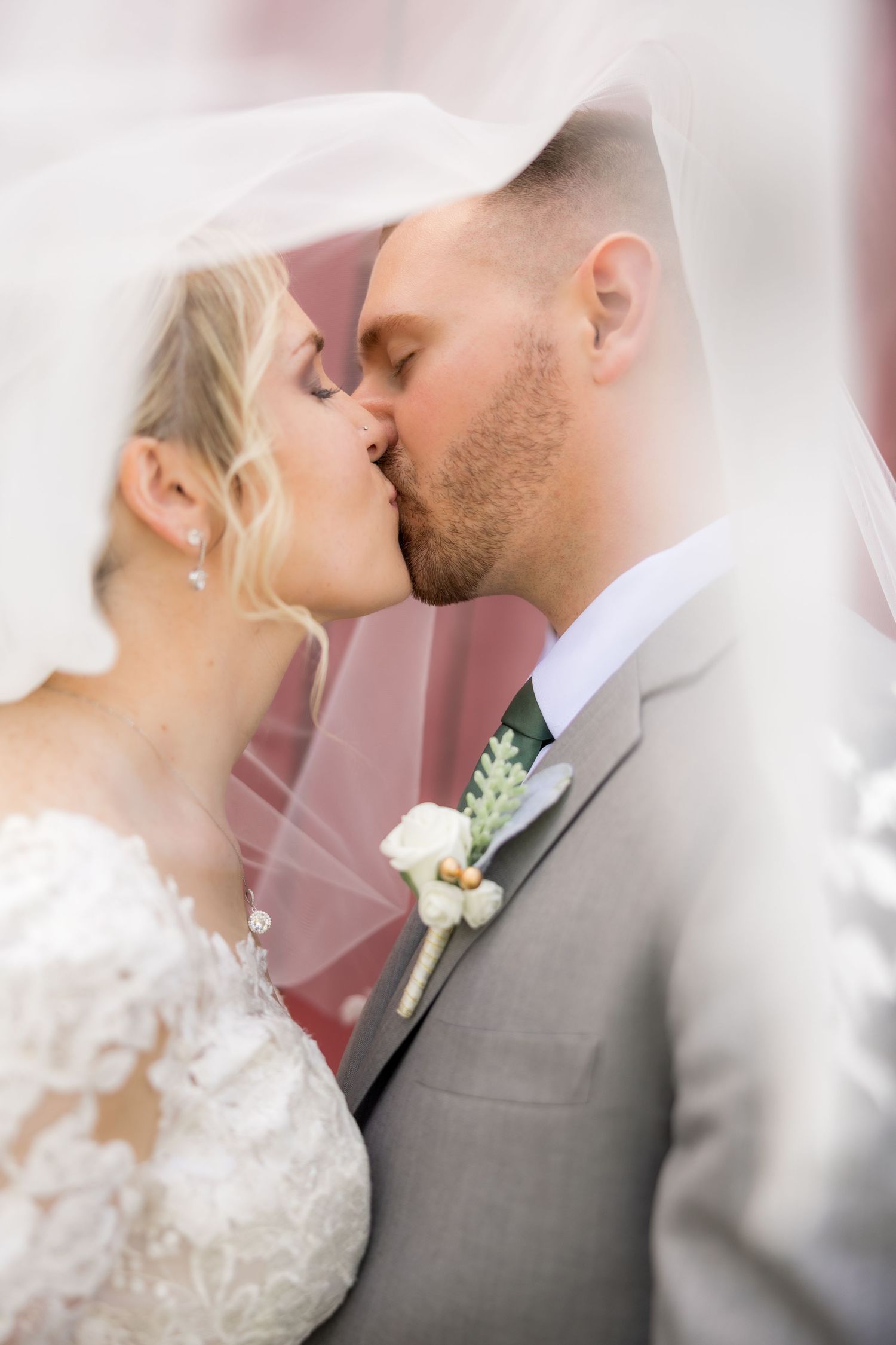 a wedding photo in northern Cambria, pa at Joiner Farms by Edward Jacob Photography