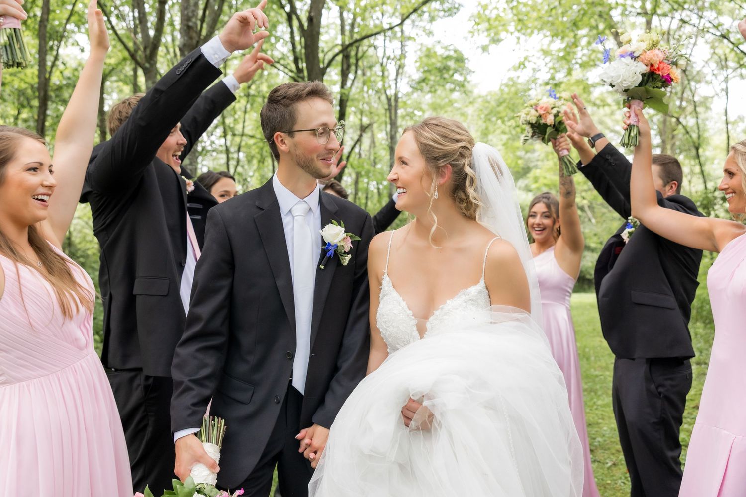 a wedding photo in Pennsylvania by Edward Jacob