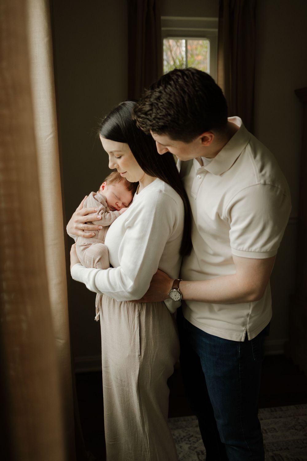 Pittsburgh newborn photographer family