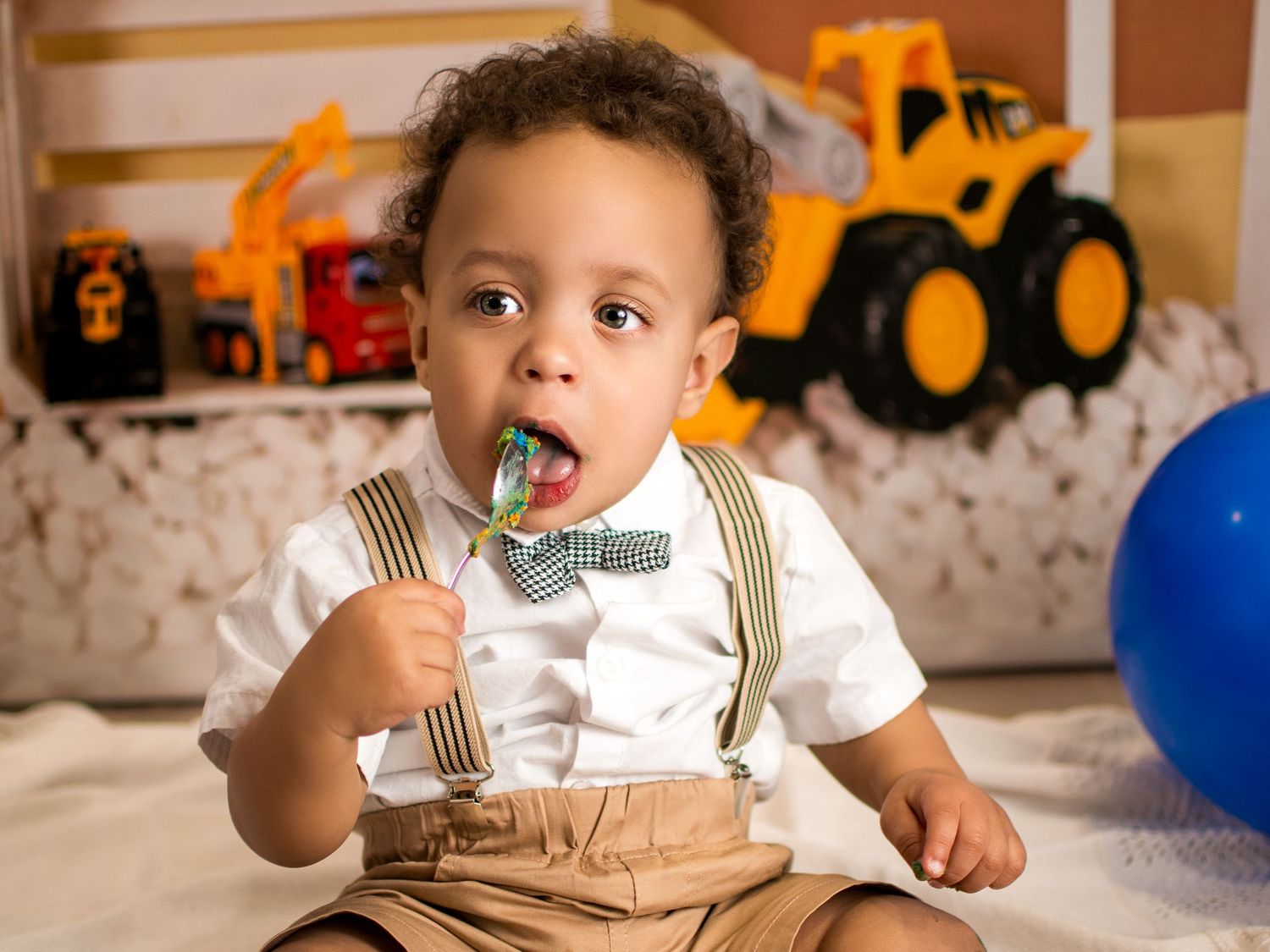 1st birthday, cake smash session, studio photoshoot, Lanham, Maryland
