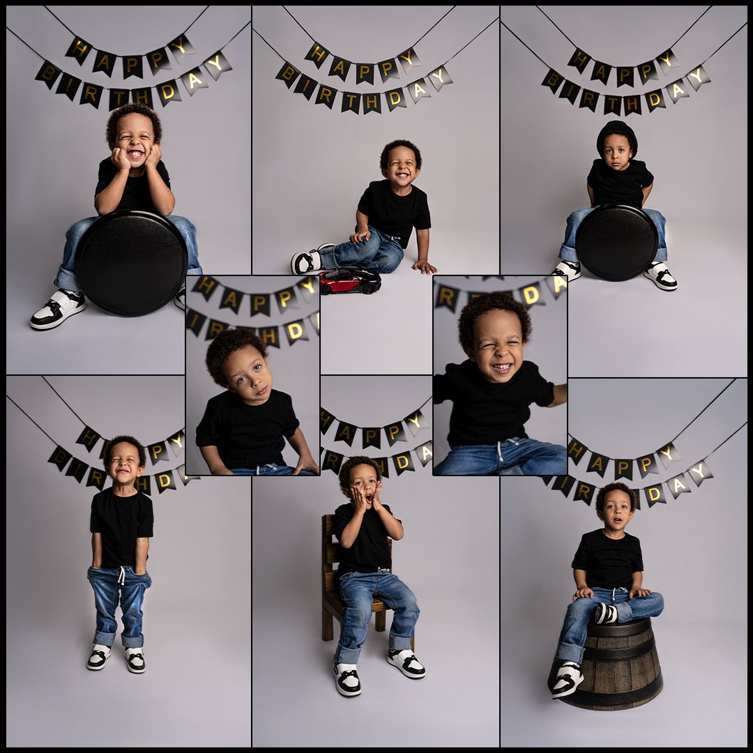 Birthday Photoshoot, studio, Lanham, Maryland