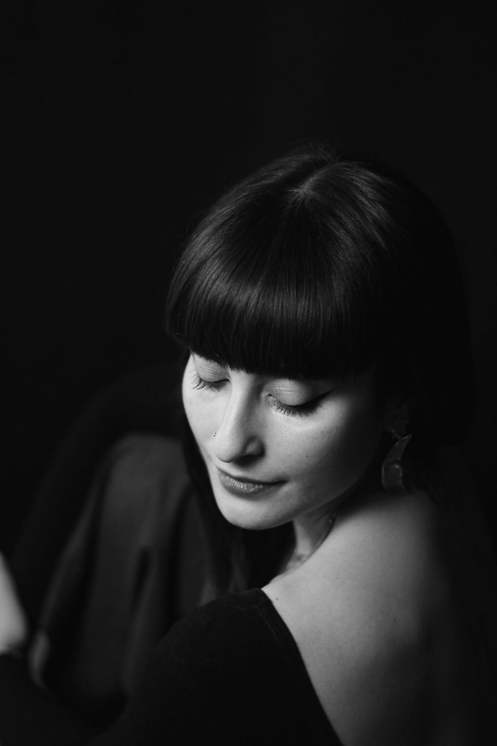 Photo de portrait, photographie de portrait, photo artistique, photo blanc et noir, photo professionnelle, foto Burdeos, photo book