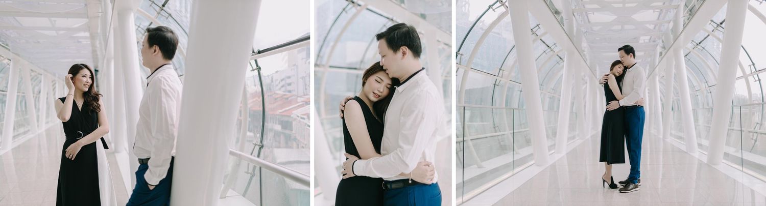Best Pre-Wedding Photoshoot Locations in Singapore: The Tube at Orchard
