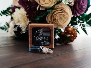 Wedding rings and a black ring box displayed with elegant floral boquet.

Indiana Weddings
Illinois Weddings
Michigan Weddings
Weddings