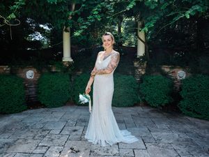 A wedding couple shares a romantic moment on a stone patio.
Indiana Weddings
Illinois Weddings
Michigan Weddings
Weddings